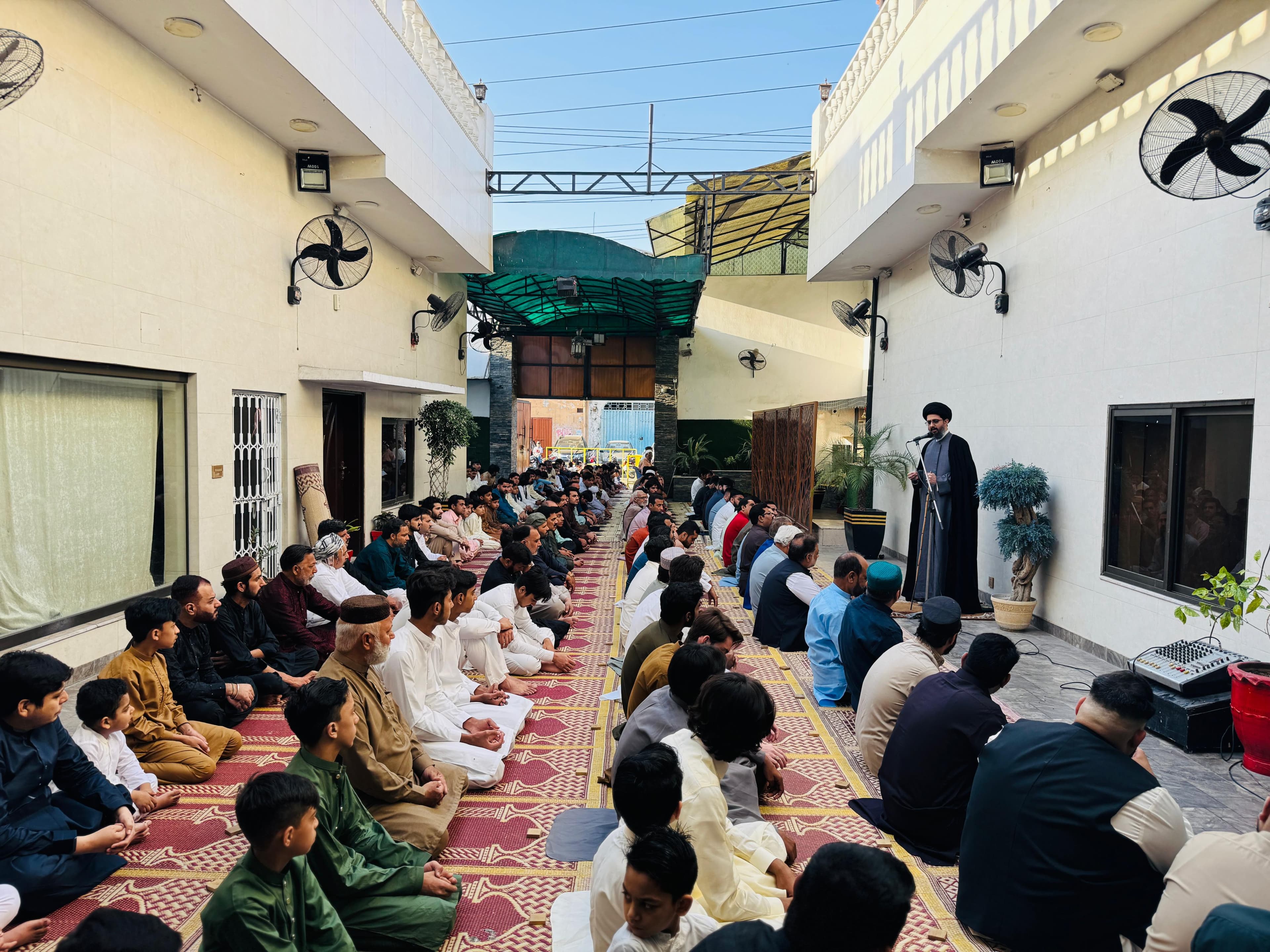 Congregational prayers will be organized for both Eid al Fitr and Eid al Adha